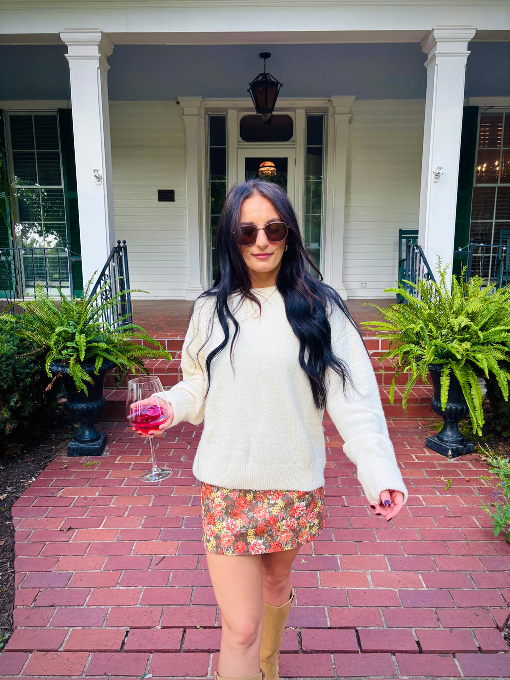 The Ivory Cuffed Sleeve Sweater