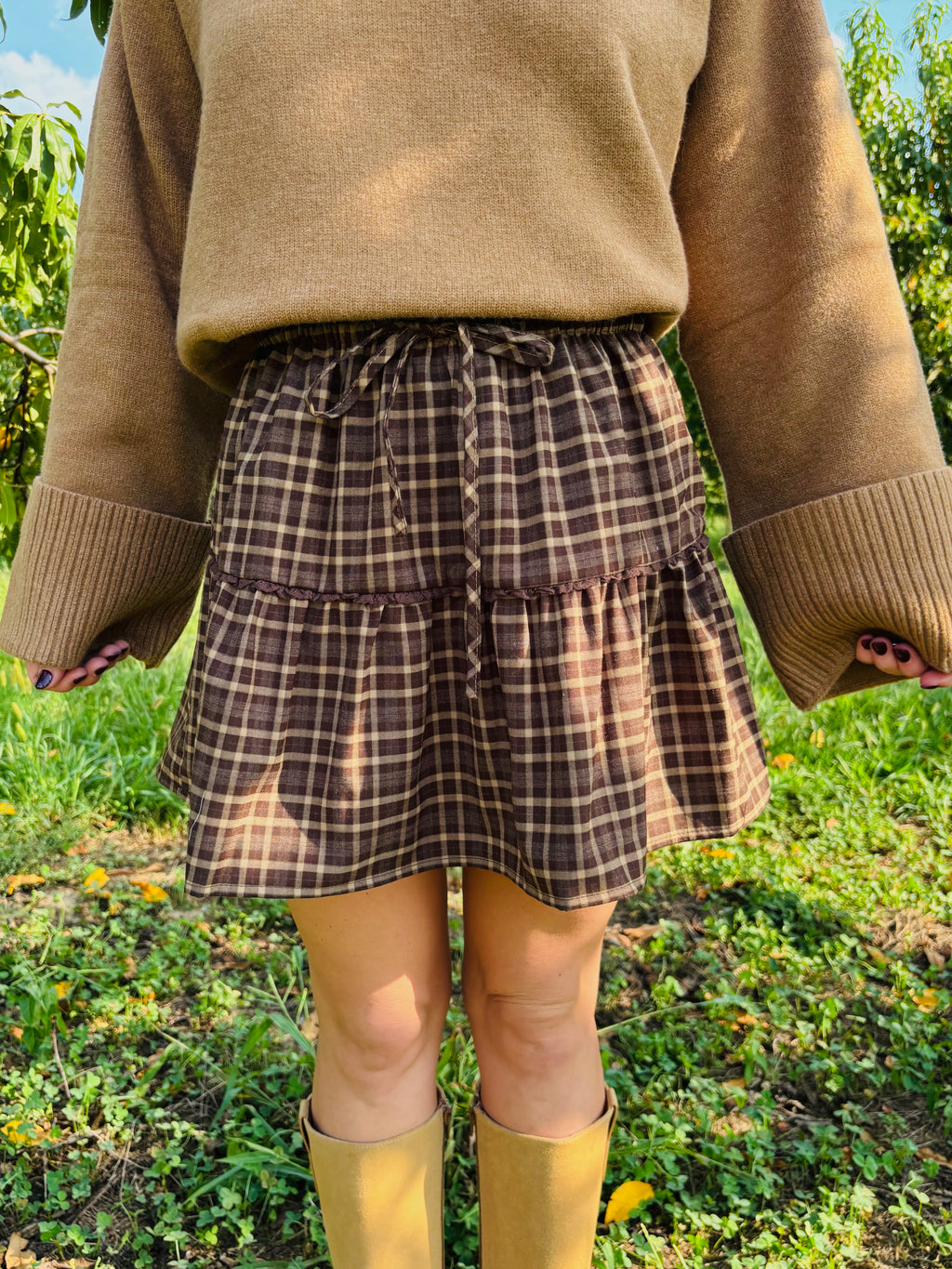 The Cider Season Skort
