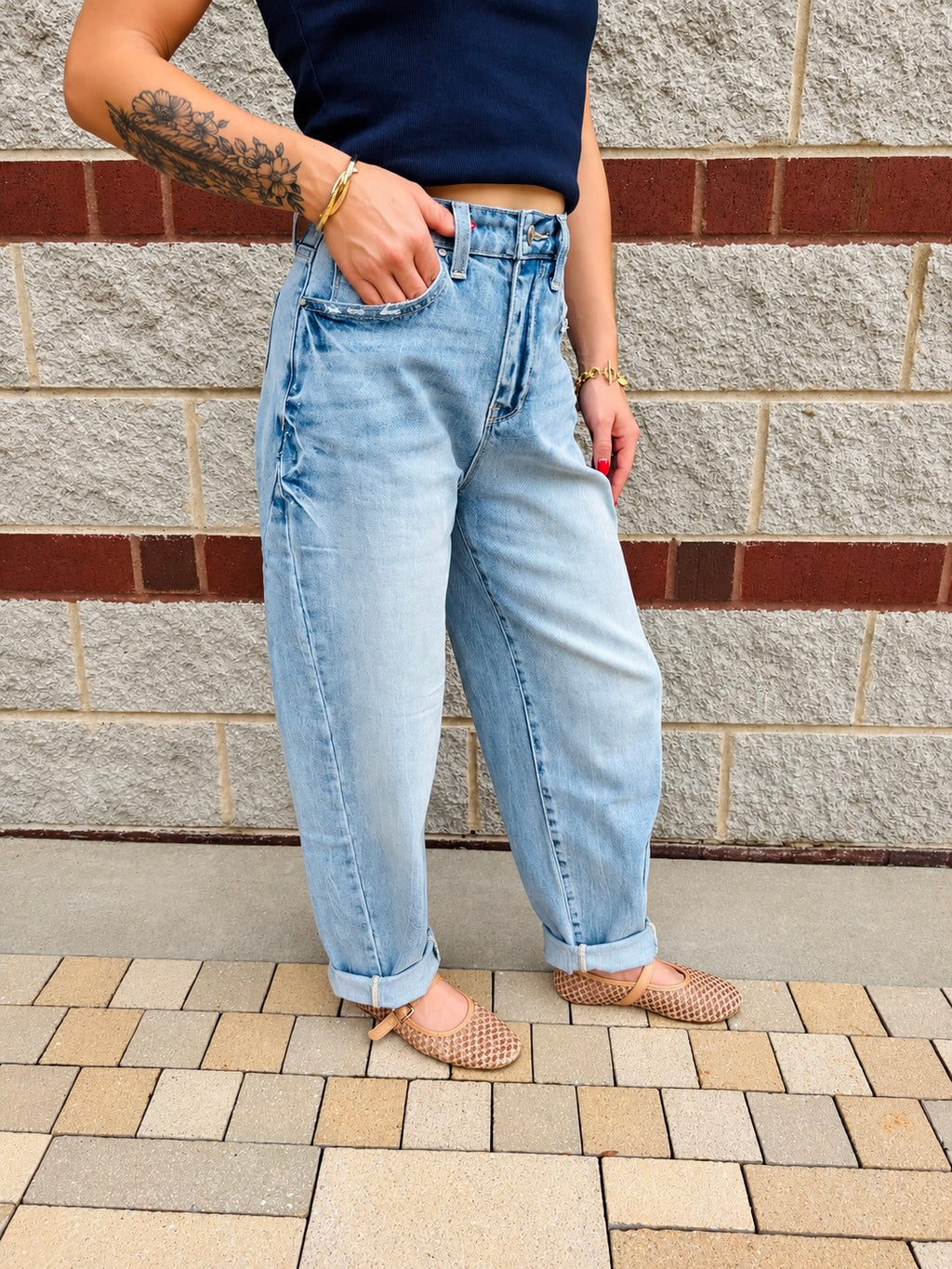 Brinnie's Barrel Jeans