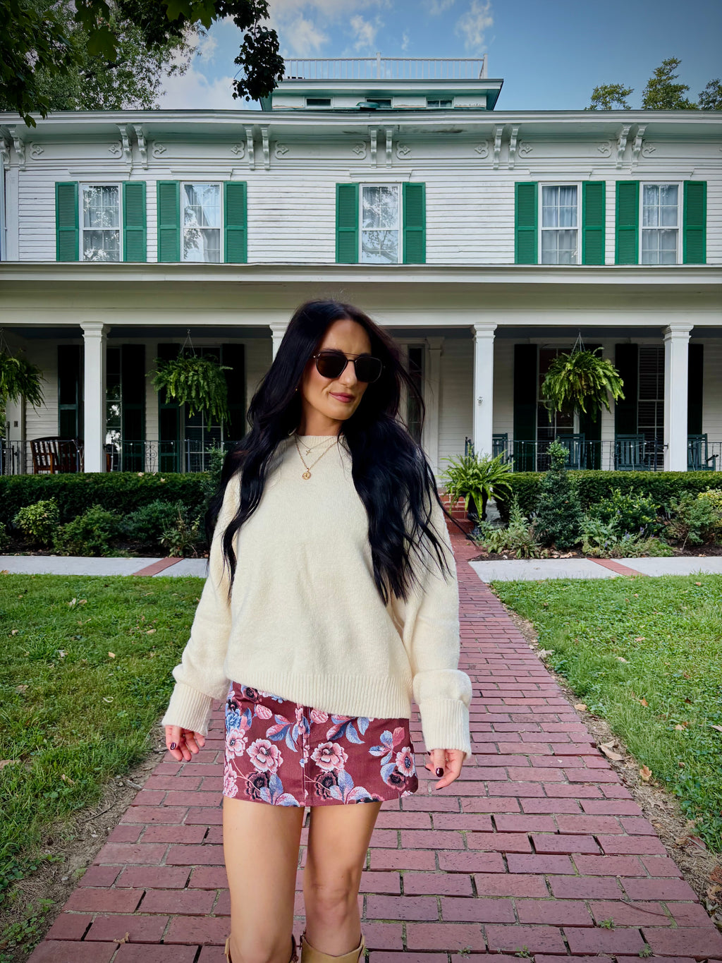 The Ivory Cuffed Sleeve Sweater