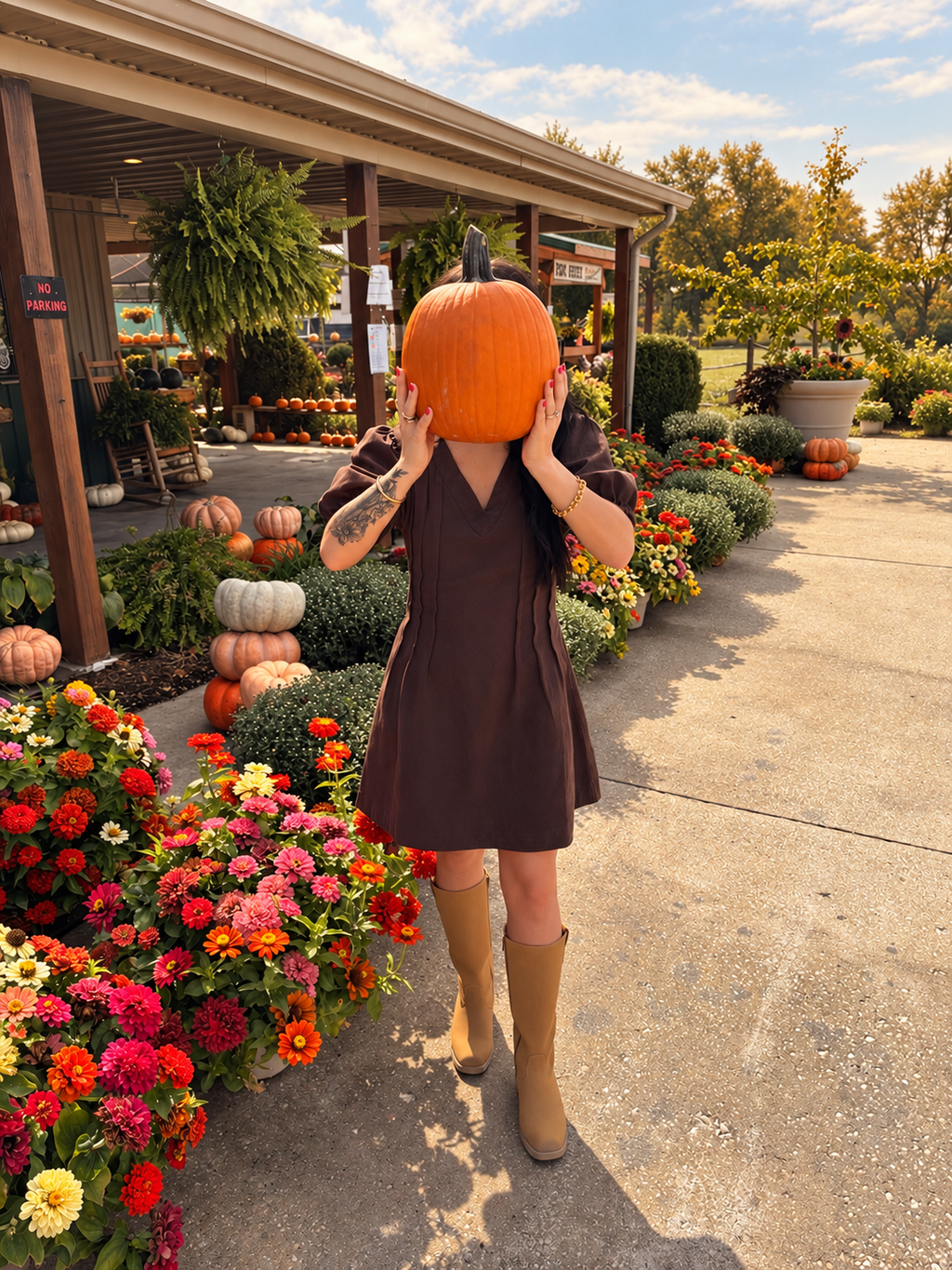 Brown Sugar Mini Dress