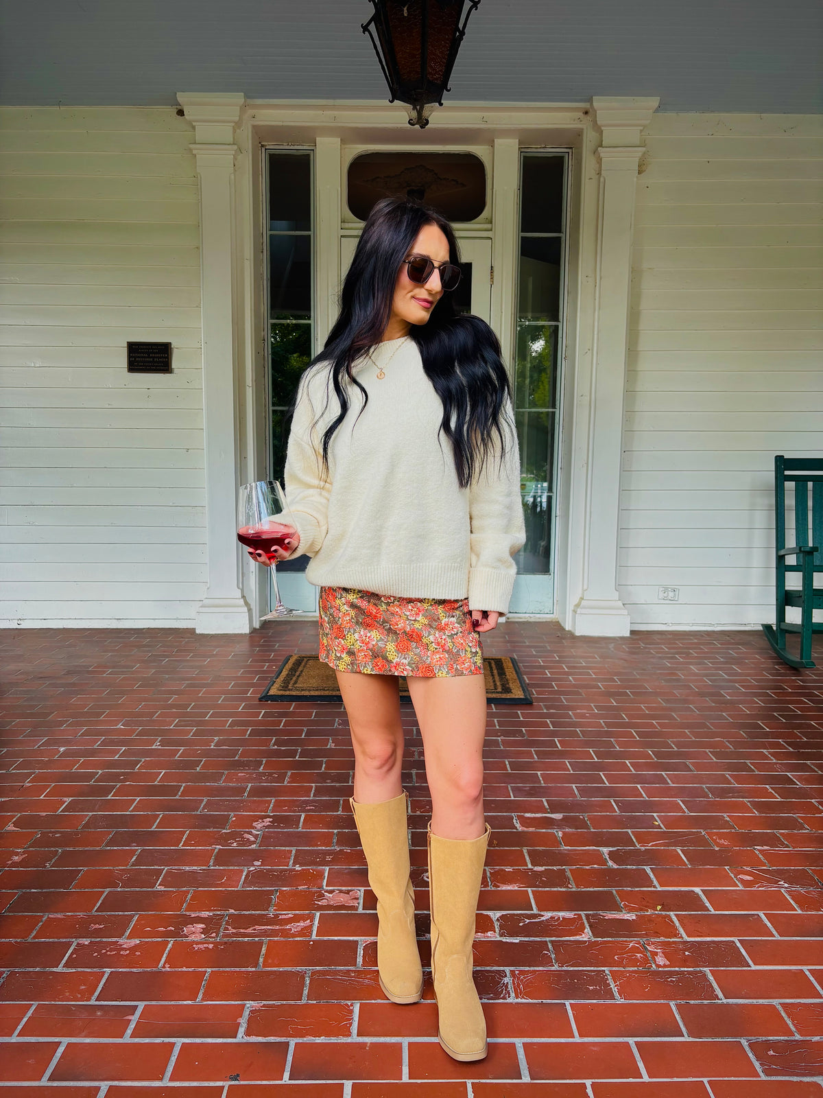 The Pressed Petals Skirt