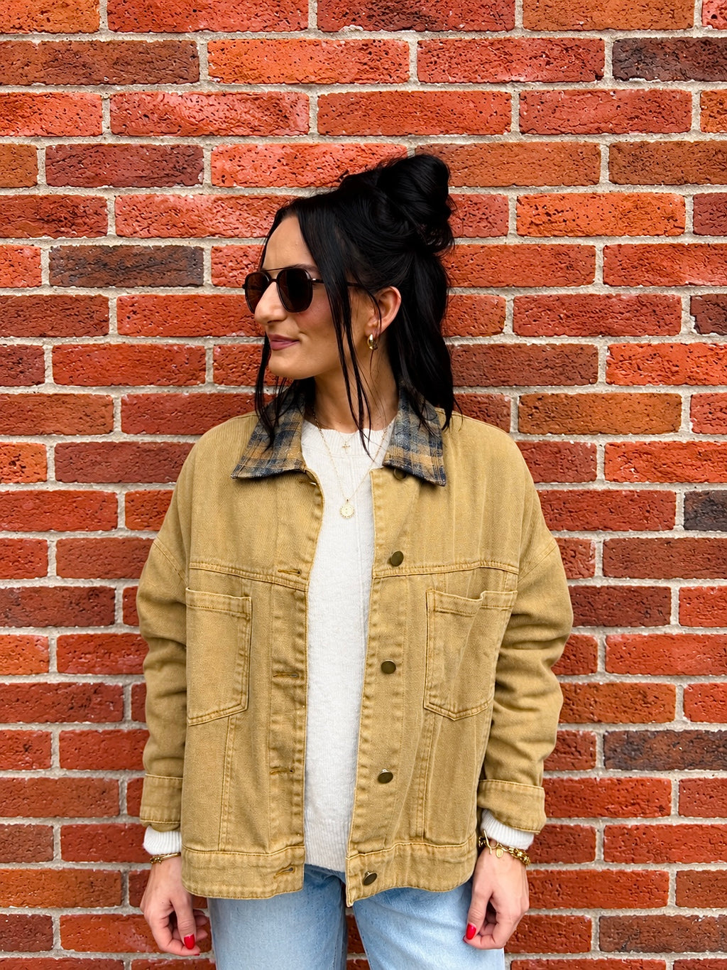 The Golden Hour Denim Jacket