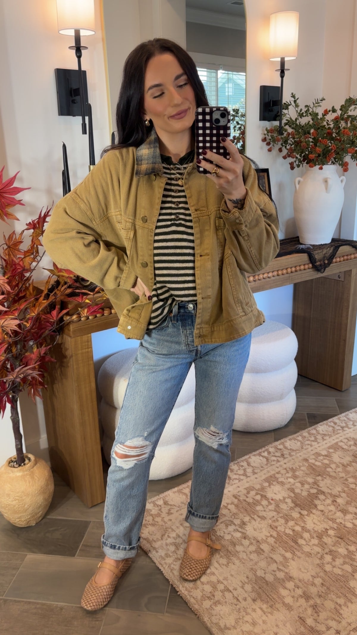 The Olive Grove Henley Sweater