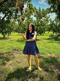 The Crisp Air Plaid Dress