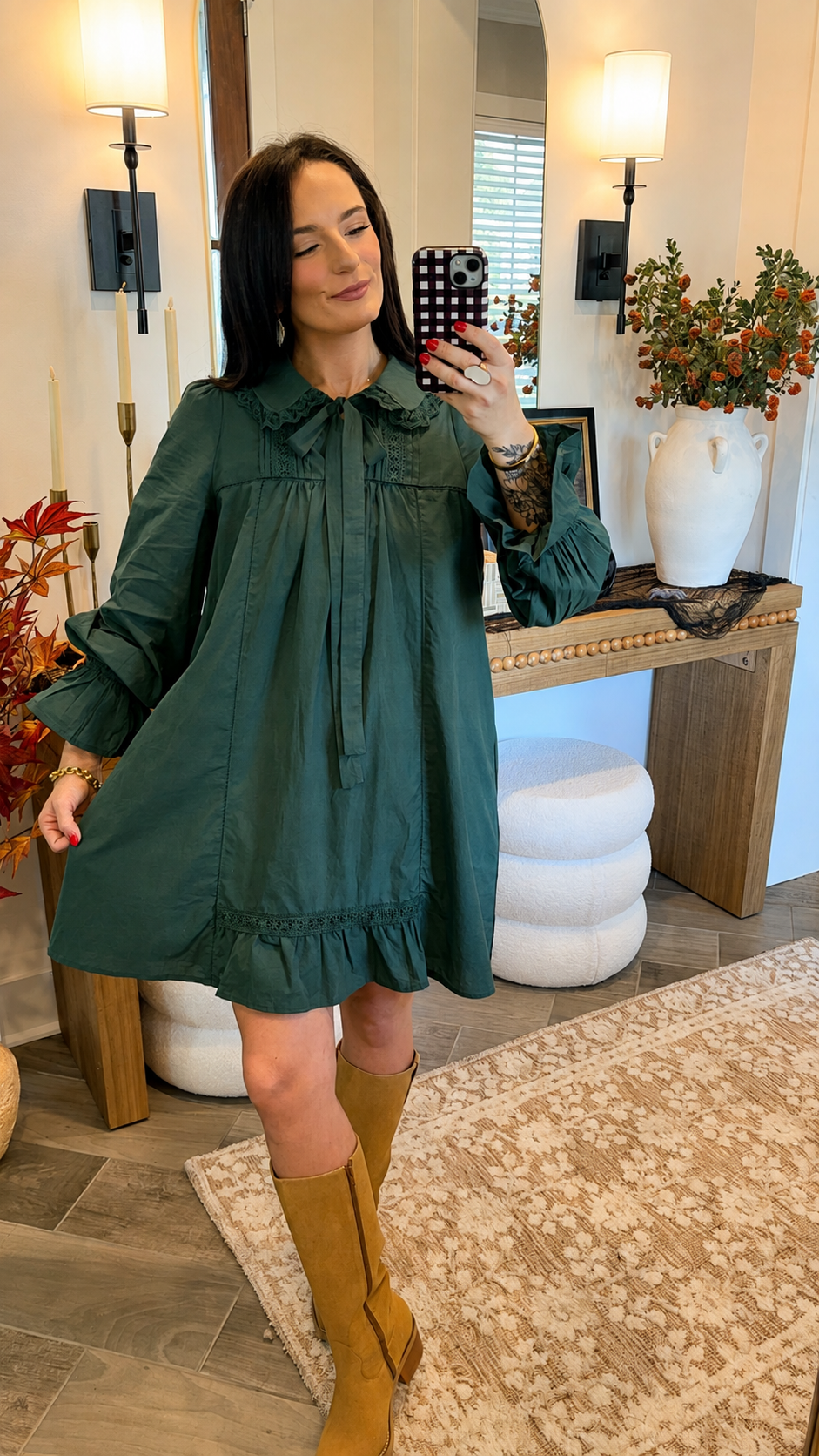 The Emerald Heirloom Dress