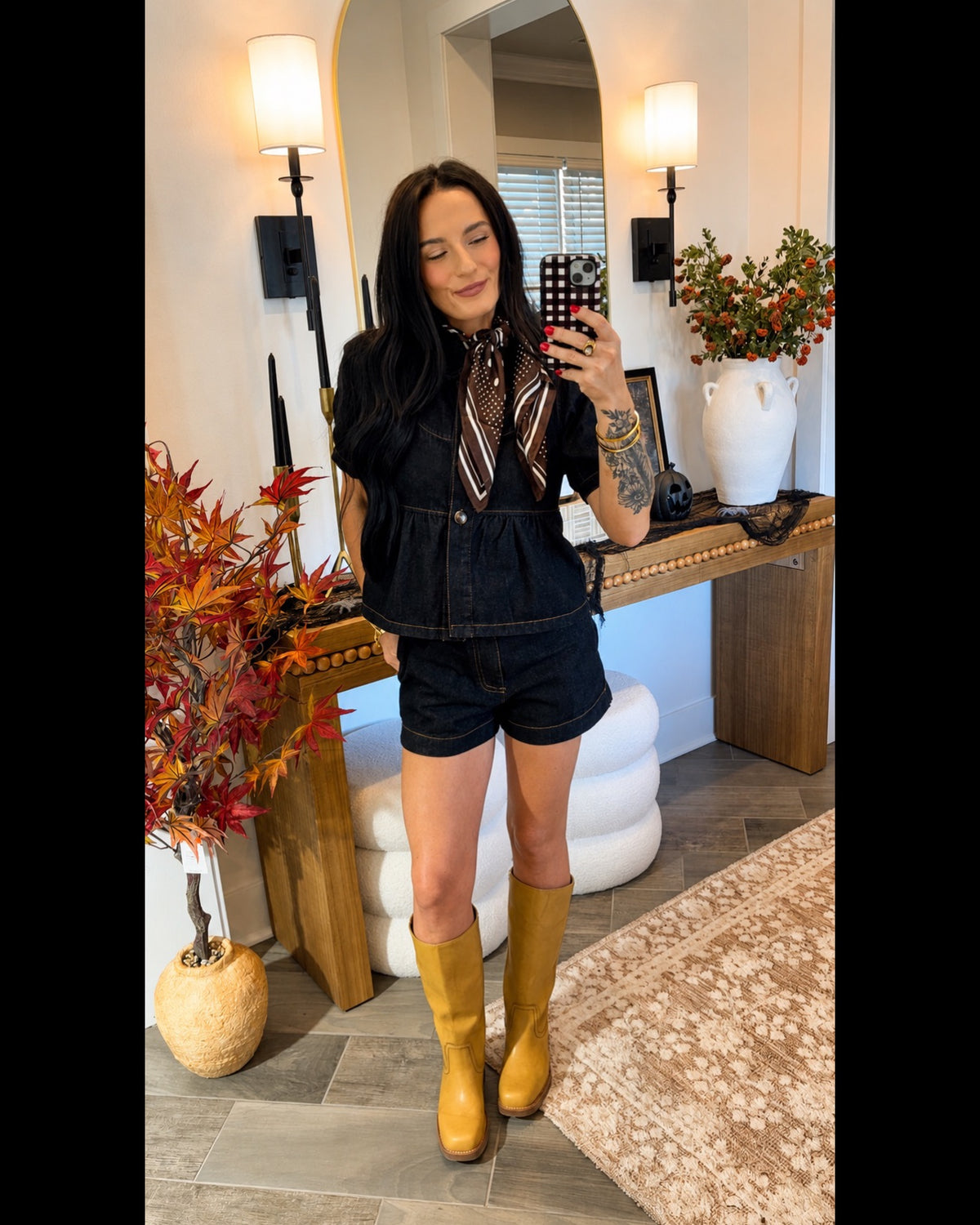 The Midnight Muse Denim Set