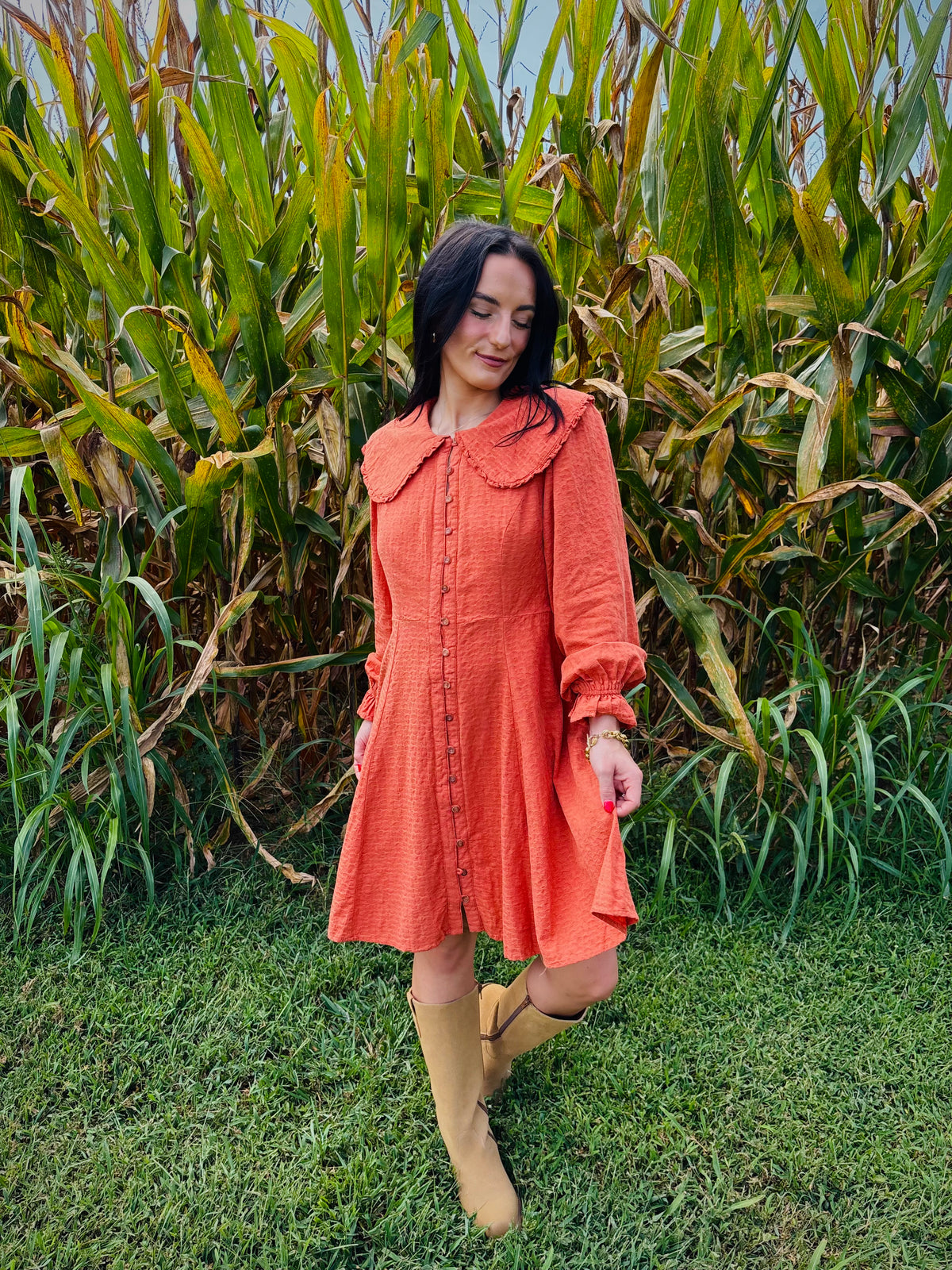 The Pick of the Patch Dress