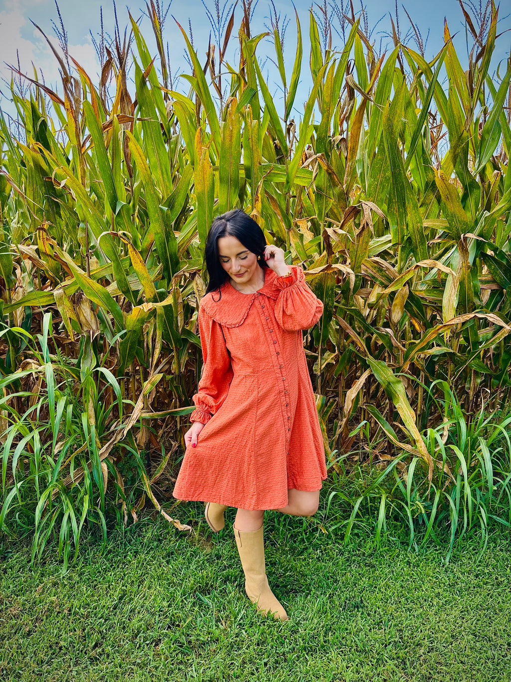 The Pick of the Patch Dress